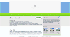 Desktop Screenshot of geetanjaliconstructions.com